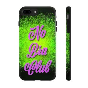 Bold No Bra Club Phone Case, Trendy Tough Phone Cases, Funny Phone Cover, Gifts for Friends, Sassy Cellphone Accessories